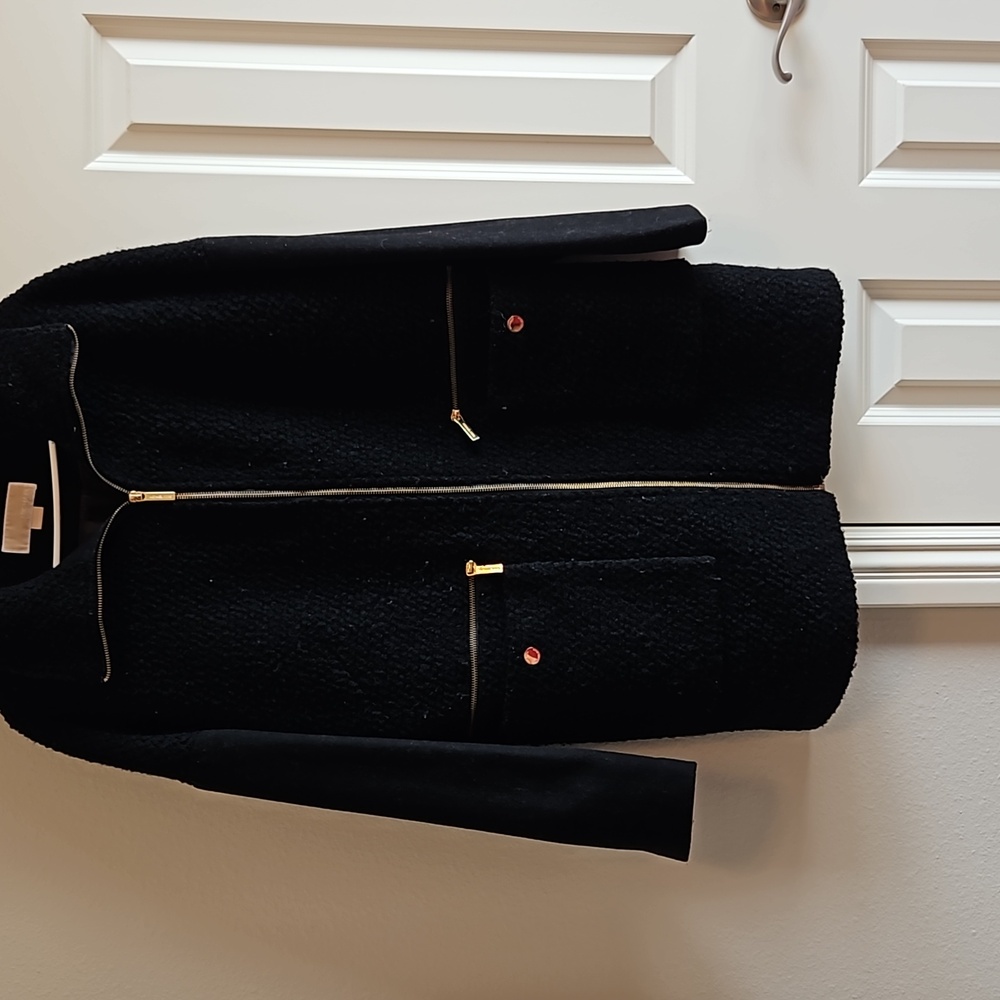 Black Michael Kors coat